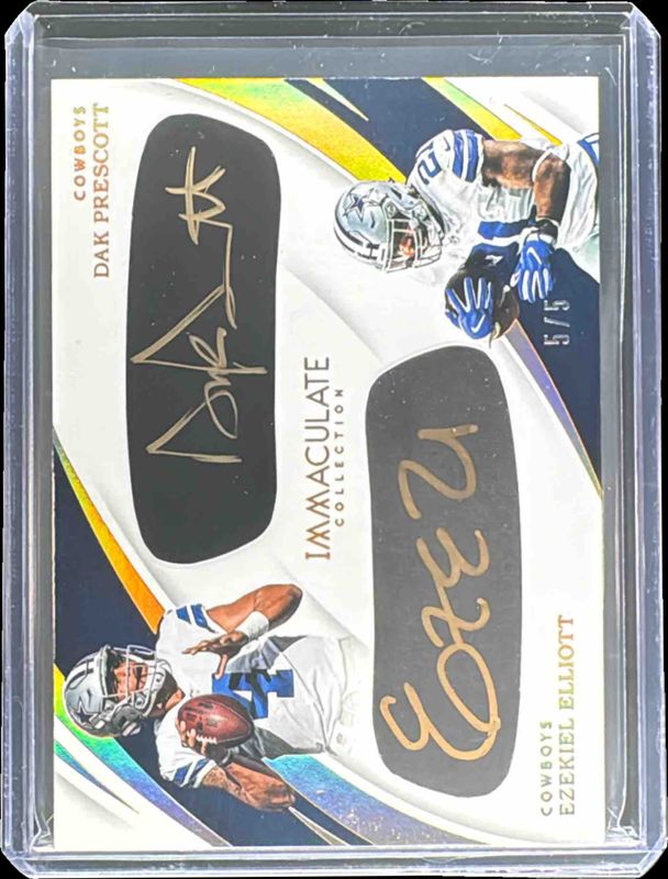 2018 Immaculate #ED-PE Immaculate Eye Black Duals - Gold /1