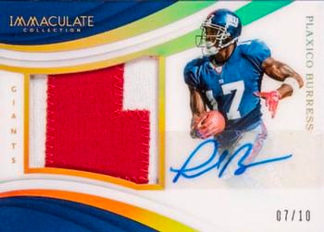 2018 Immaculate #PP-PB Premium Patch Autographs - Gold /5