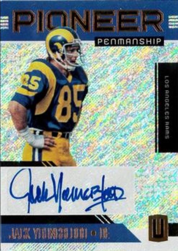 2018 Unparalleled #PP-JY Pioneer Penmanship /25