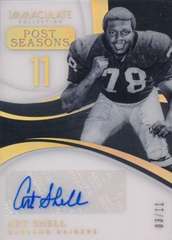 2018 Immaculate #PS-AS Immaculate Post Seasons Signatures /11