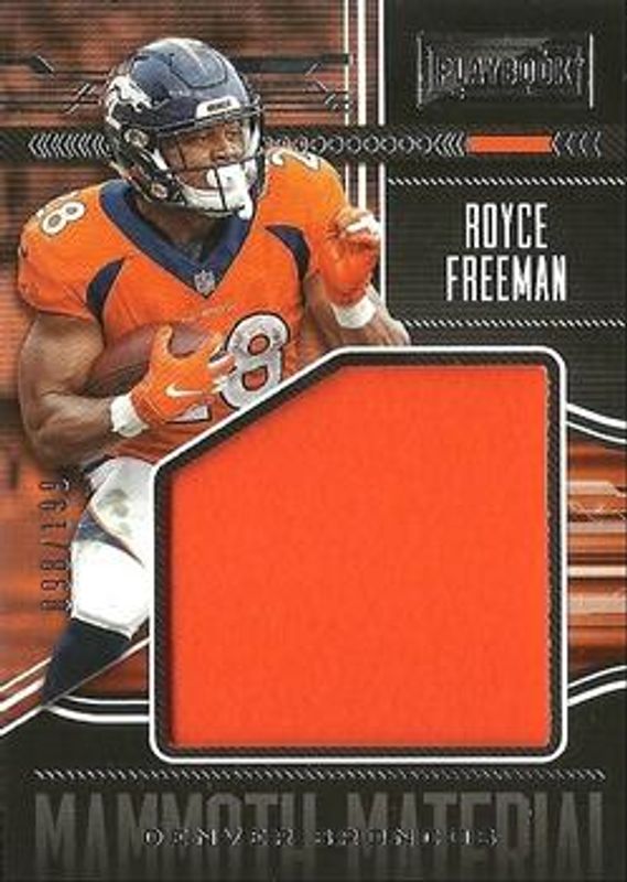 2018 Playbook #MM-19 Mammoth Material Relics /199