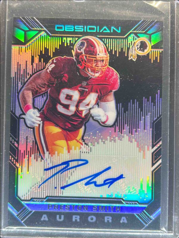 2018 Obsidian #AA-PS Aurora Autographs /15