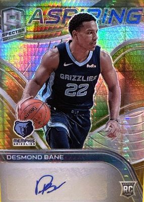 2020 Spectra #ASP-DBA Aspiring Autographs - Asia Gold /4
