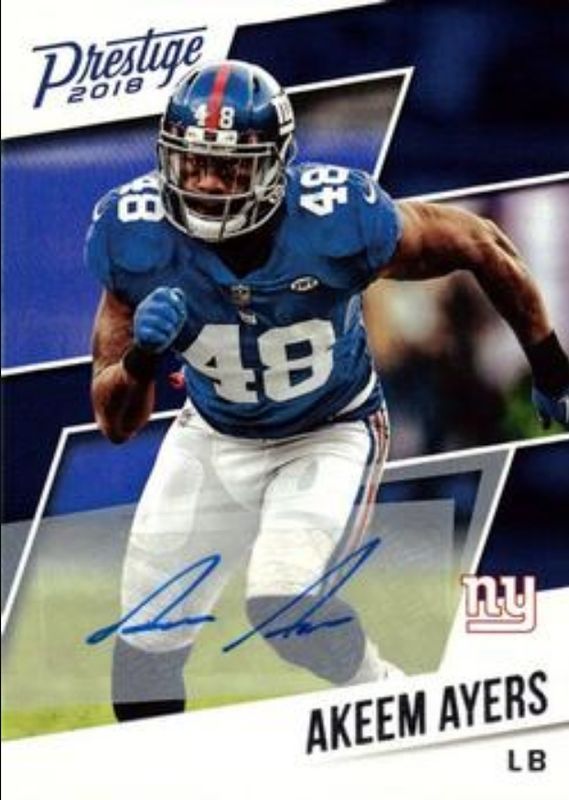 2018 Prestige #136 Veteran Signatures