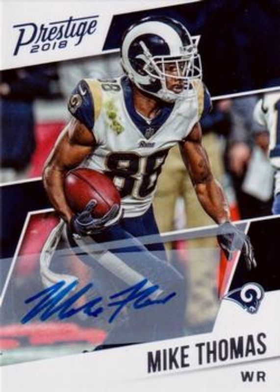 2018 Prestige #132 Veteran Signatures