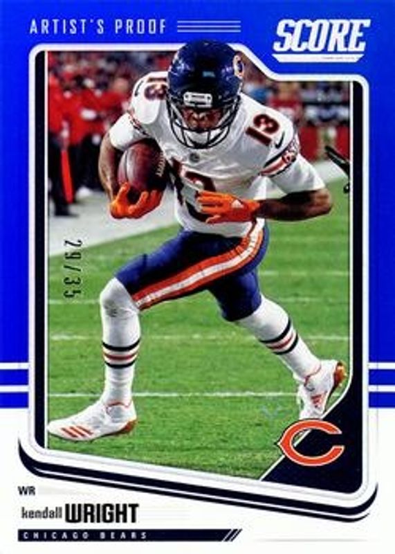 2018 Score #58 Artist's Proof /35