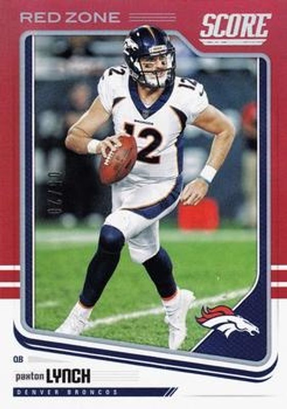 2018 Score #95 Red Zone /20