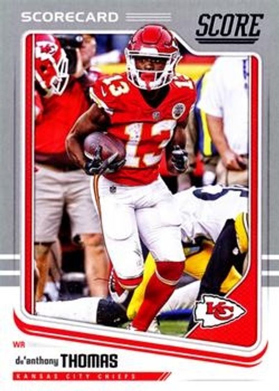 2018 Score #164 Scorecard