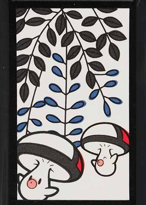 2016 Japanese Hanafuda Mario Pikachu April