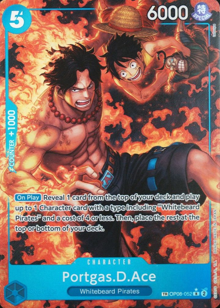 Portgas.D.Ace 2025 Royal Blood #OP08-052 Treasure Rare Price Guide