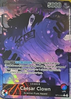 2025 Royal Blood #OP10-002 Leader (Alternate Art)