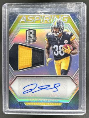 2018 Spectra #APA-JY Aspiring Patch Autographs /199