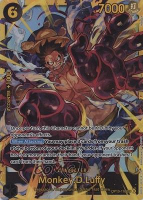 2025 Royal Blood #OP10-118 Secret Rare