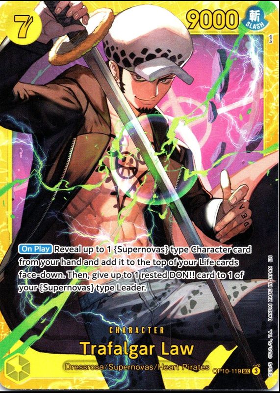 2025 Royal Blood #OP10-119 Secret Rare