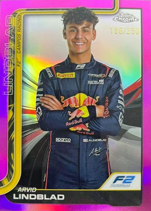2025 Topps Chrome Formula 1 #23 Pink Refractor /250