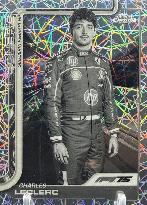 2025 Topps Chrome Formula 1 #3 Black & White Lazer Refractor