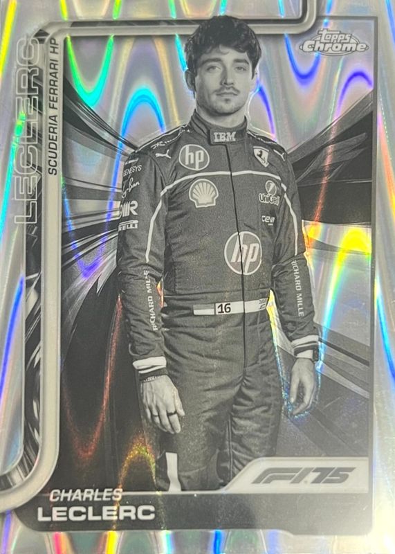 2025 Topps Chrome Formula 1 #3 Black & White RayWave Refractor
