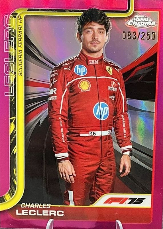 2025 Topps Chrome Formula 1 #3 Pink Refractor /250