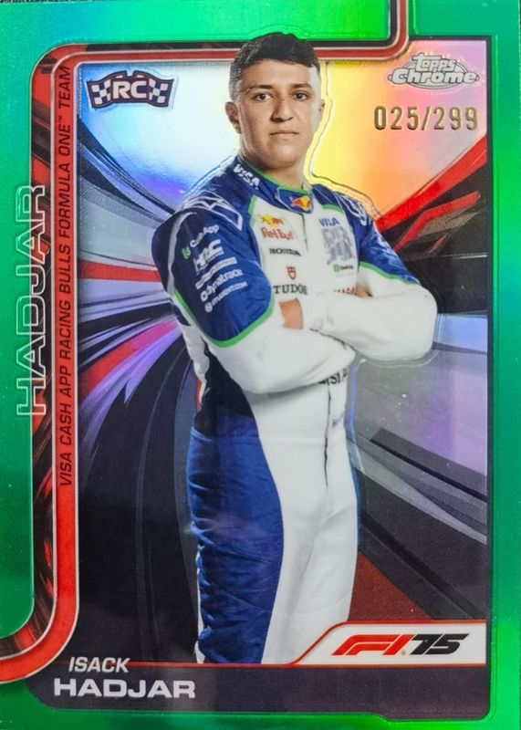 2025 Topps Chrome Formula 1 #12 Teal Refractor /299