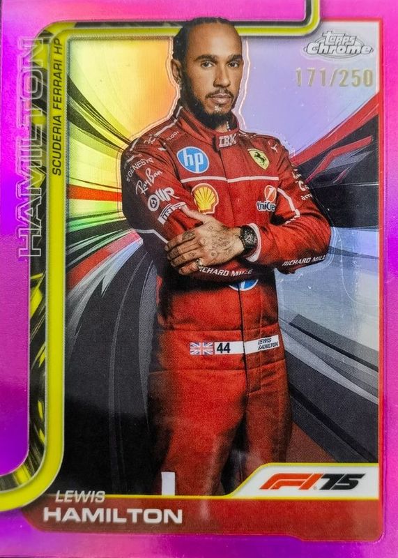 2025 Topps Chrome Formula 1 #4 Pink Refractor /250