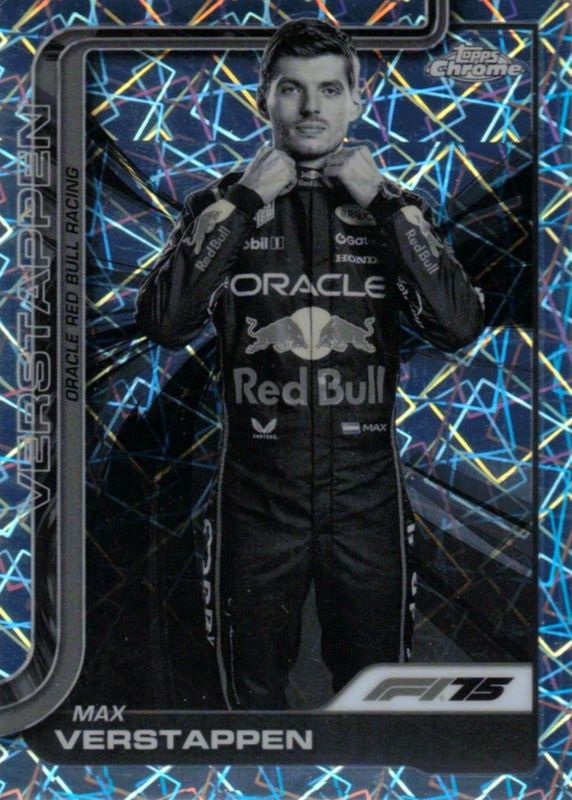 2025 Topps Chrome Formula 1 #1 Black & White Lazer Refractor