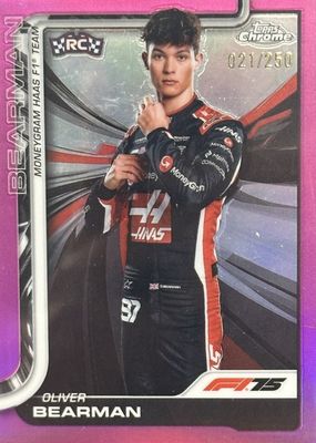 2025 Topps Chrome Formula 1 #14 Pink Refractor /250