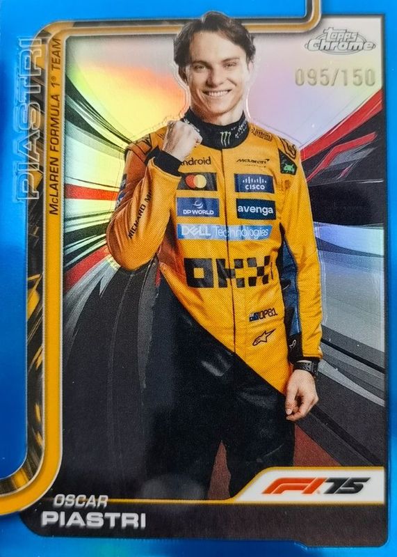 2025 Topps Chrome Formula 1 #6 Blue Refractor /150