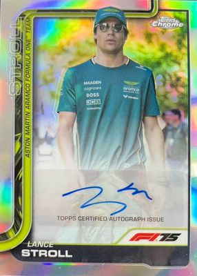 2025 Topps Chrome Formula 1 #CAC-STR Chrome Autographs