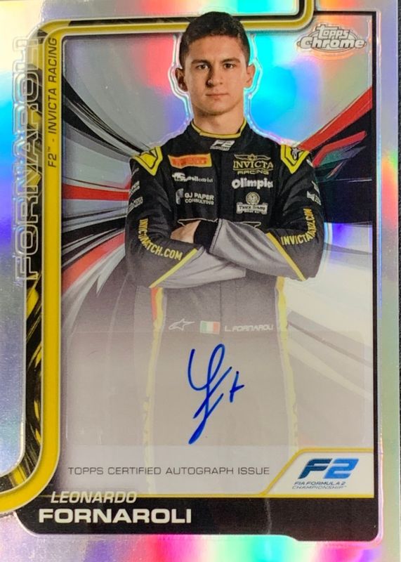 2025 Topps Chrome Formula 1 #CAC-FOR Chrome Autographs