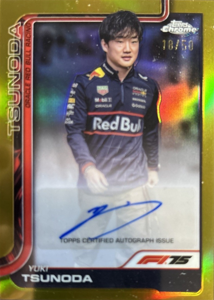 Yuki Tsunoda Racing Cards Price Guide - Sports Card Investor
