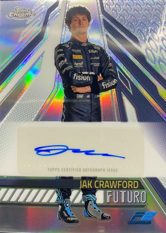 2025 Topps Chrome Formula 1 #FUT-CRA Futuro Autographs