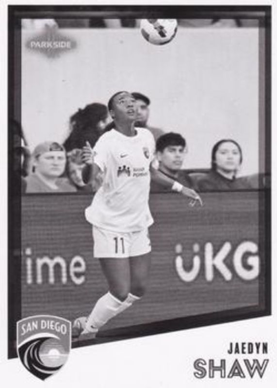 2023 Parkside NWSL Collection #54 Black & White