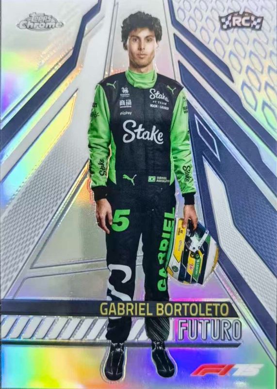 2025 Topps Chrome Formula 1 #FUT-4 Futuro /(SSP)