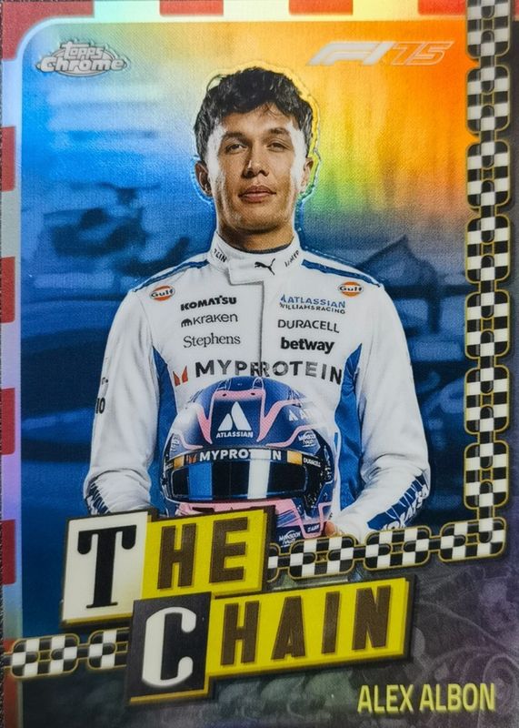 2025 Topps Chrome Formula 1 #CH-9 The Chain /(SSP)