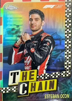 2025 Topps Chrome Formula 1 #CH-7 The Chain /(SSP)