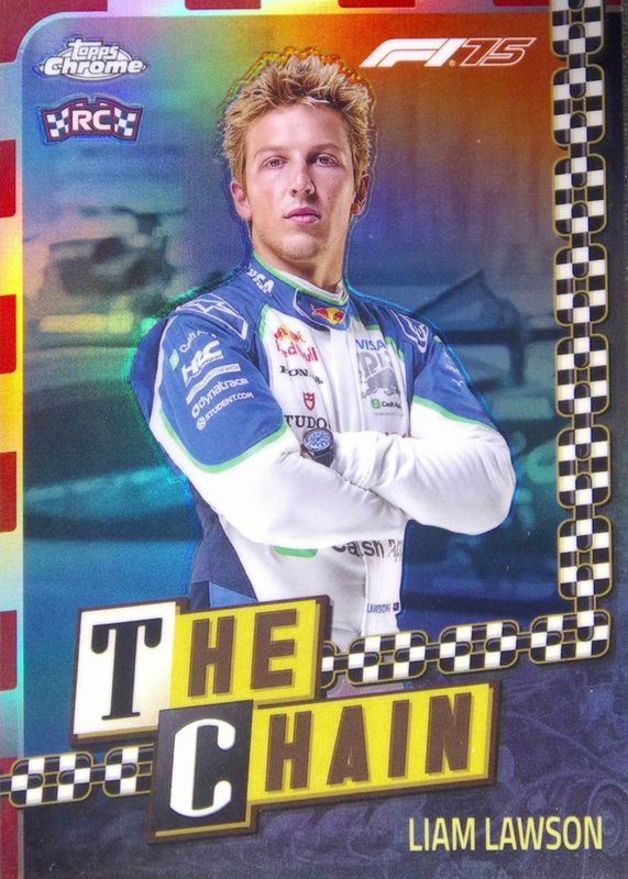 2025 Topps Chrome Formula 1 #CH-6 The Chain /(SSP)