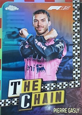 2025 Topps Chrome Formula 1 #CH-8 The Chain /(SSP)
