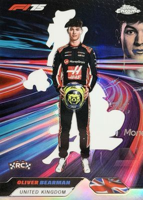 2025 Topps Chrome Formula 1 #NN-7 Neon Nations /(SSP)