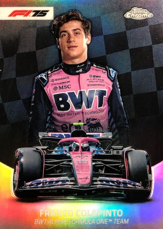 2025 Topps Chrome Formula 1 #TG-10 The Grid /(SSP)