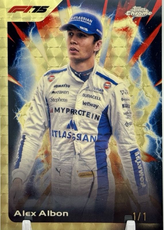 2025 Topps Chrome Formula 1 #US-10 Ultrasonic - Superfractor /1