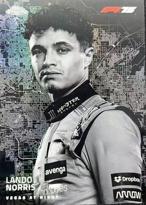 2025 Topps Chrome Formula 1 #VGS-5 Vegas at Night /(SSP)