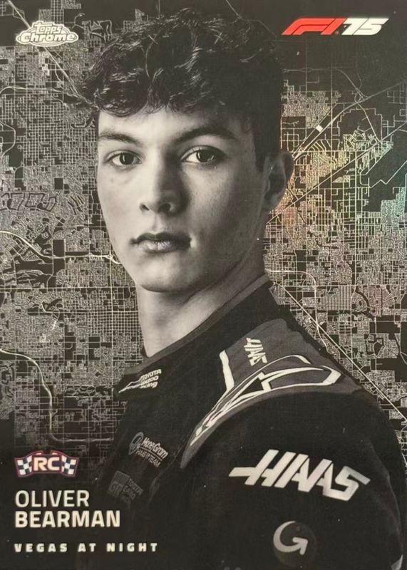 2025 Topps Chrome Formula 1 #VGS-1 Vegas at Night /(SSP)