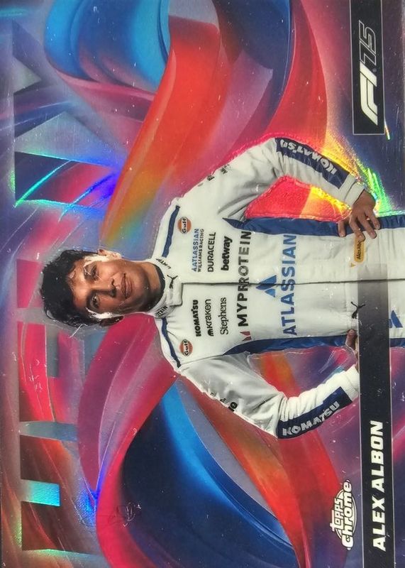 2025 Topps Chrome Formula 1 #HLX-17 Helix /(SSP)