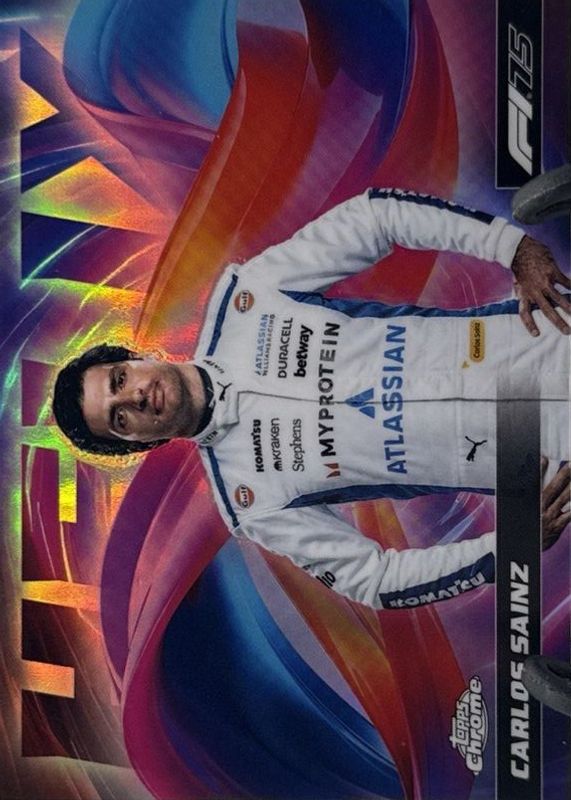 2025 Topps Chrome Formula 1 #HLX-18 Helix /(SSP)