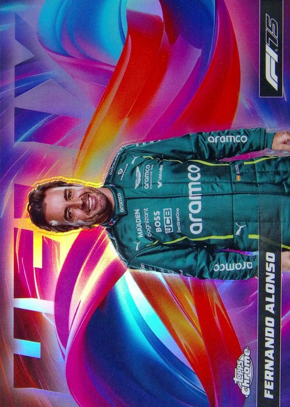2025 Topps Chrome Formula 1 #HLX-9 Helix /(SSP)