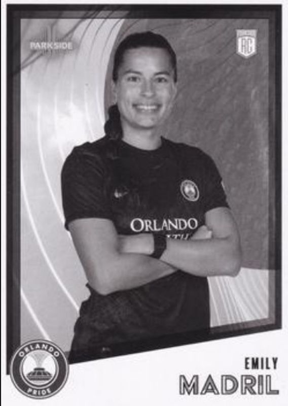 2023 Parkside NWSL Collection #104 Black & White