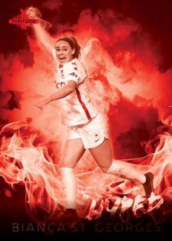 2023 Parkside NWSL Collection #4 Hyped Red /10