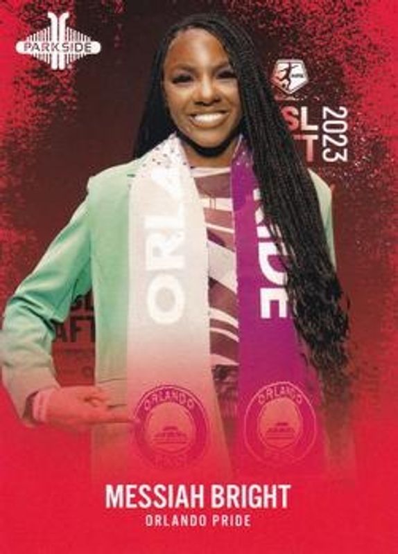 2023 Parkside NWSL Collection #9 Draft Night