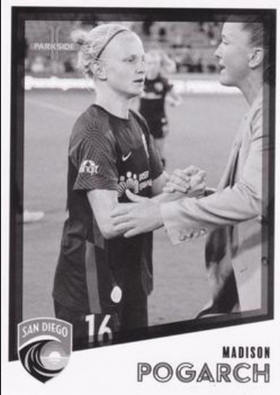 2023 Parkside NWSL Collection #63 Black & White
