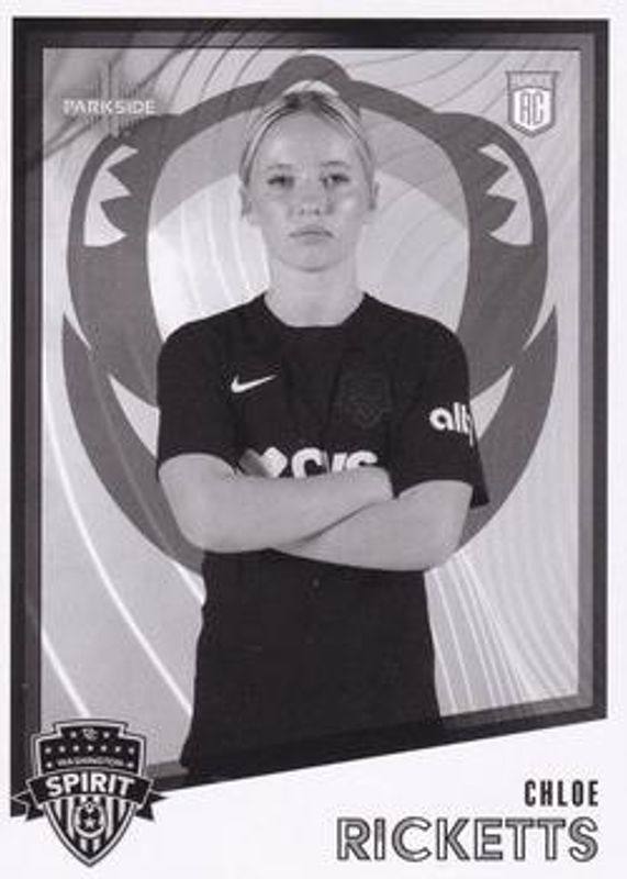 2023 Parkside NWSL Collection #33 Black & White